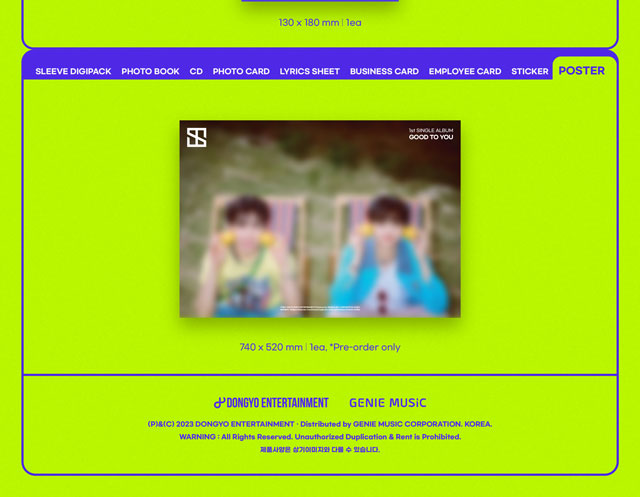GOOD TO YOU OFF ver. NINE to SIX DKZ