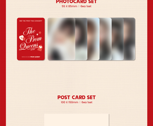 IVE THE FIRST FAN CONCERT The Prom Queens DVD IVE