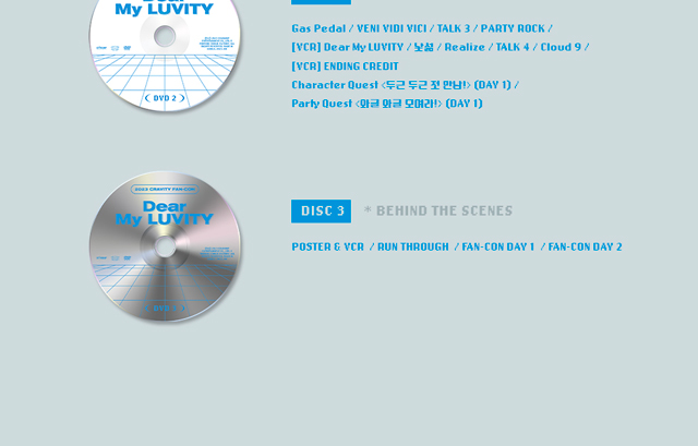2029 CRAVITY FAN CON Dear My LUVITY DVD CRAVITY