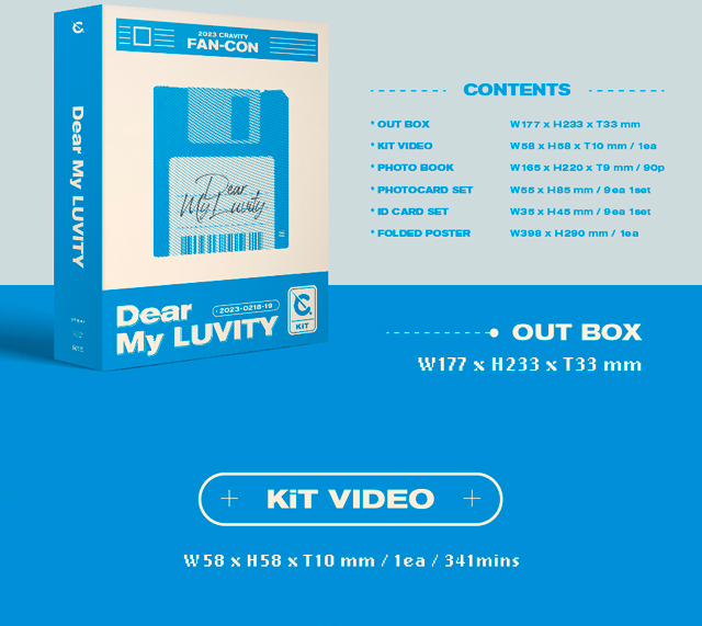 2024 CRAVITY FAN CON Dear My LUVITY KiT VIDEO CRAVITY