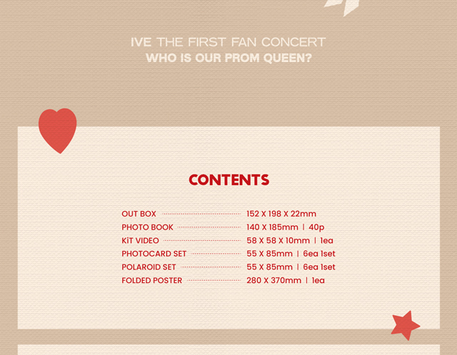 IVE THE FIRST FAN CONCERT The Prom Queens KiT VIDEO IVE