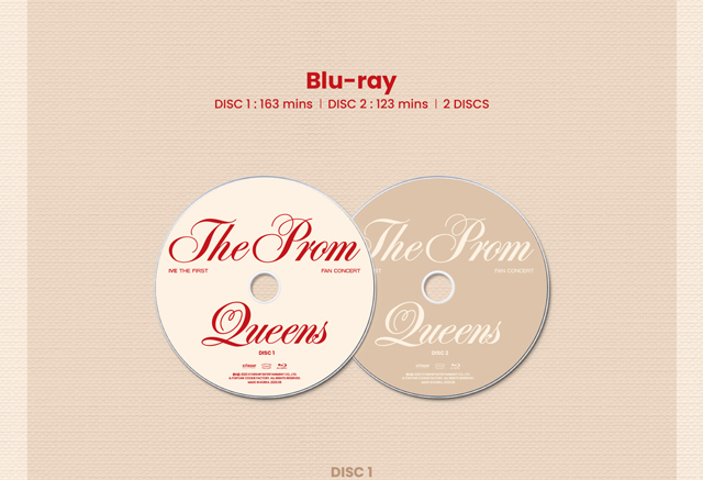 IVE THE FIRST FAN CONCERT The Prom Queens Blu-ray IVE