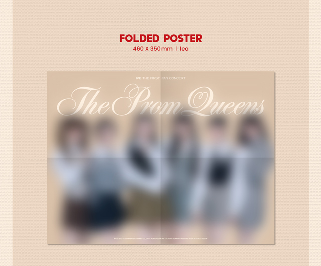 IVE THE FIRST FAN CONCERT The Prom Queens Blu-ray IVE