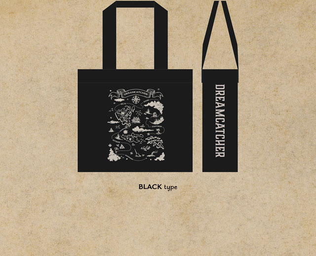 DREAMCATCHER OFFICIAL MERCHANDISE DREAMLANTIS WHITE ECO BAG DREAMCATCHER