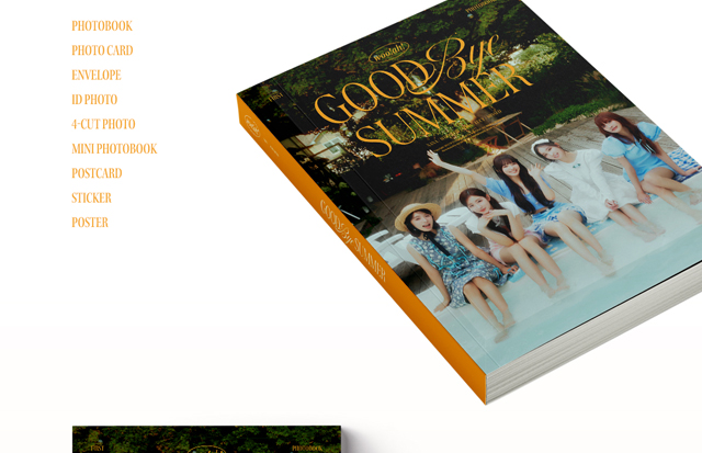 woo!ah! 2st PHOTOBOOK GOODBYE SUMMER woo!ah!