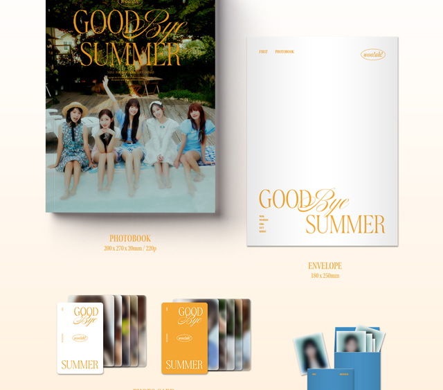 woo!ah! 3st PHOTOBOOK GOODBYE SUMMER woo!ah!