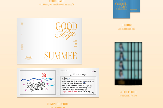 woo!ah! 4st PHOTOBOOK GOODBYE SUMMER woo!ah!