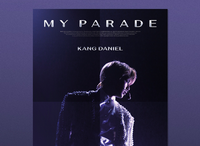 KANG DANIEL MY PARADE DVD KANG DANIEL