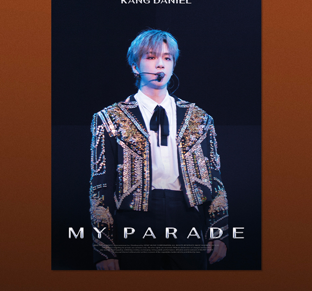 KANG DANIEL MY PARADE DVD KANG DANIEL