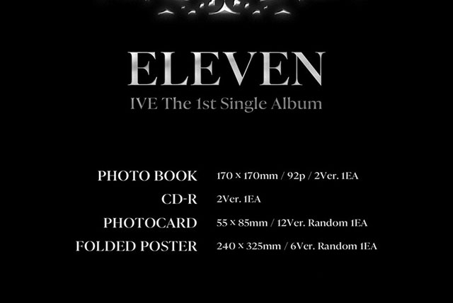 1st single ELEVEN 2 ver./IVE