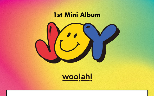 woo!ah! 1ST MINI ALBUM JOYǡINJOY ver/woo!ah!