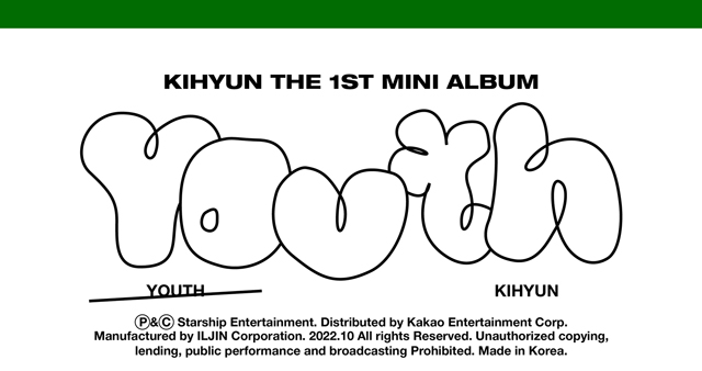 [YOUTH] (JEWEL VER.) 1 ver/KIHYUN