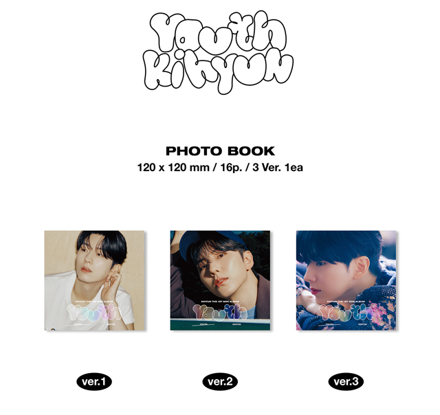 [YOUTH] (JEWEL VER.) 4 ver/KIHYUN