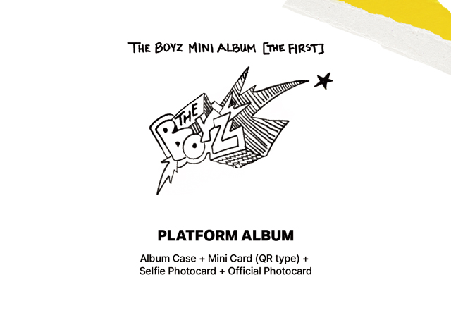 THE BOYZ DEBUT ALBUM THE FIRST Platform Ver. THE BOYZ