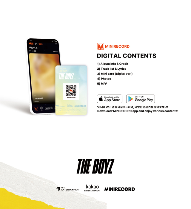 THE BOYZ DEBUT ALBUM THE FIRST Platform Ver. THE BOYZ