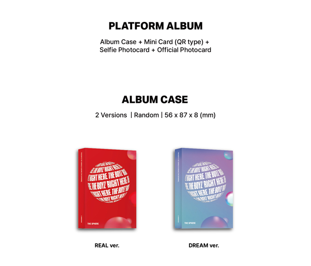 2st Single Album THE SPHERE Platform Ver. THE BOYZ