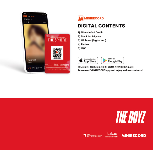 7st Single Album THE SPHERE Platform Ver. THE BOYZ