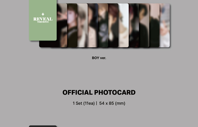 6ST ALBUM REVEAL Platform Ver.  THE BOYZ