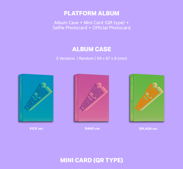 7TH MINI ALBUM THRILL-ING Platform Ver. THE BOYZ