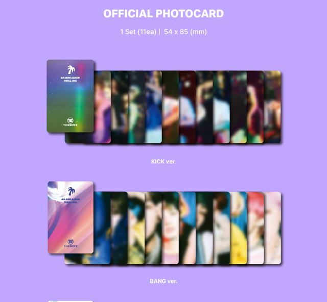 13TH MINI ALBUM THRILL-ING Platform Ver. THE BOYZ