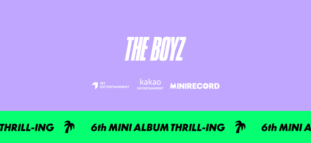 15TH MINI ALBUM THRILL-ING Platform Ver. THE BOYZ