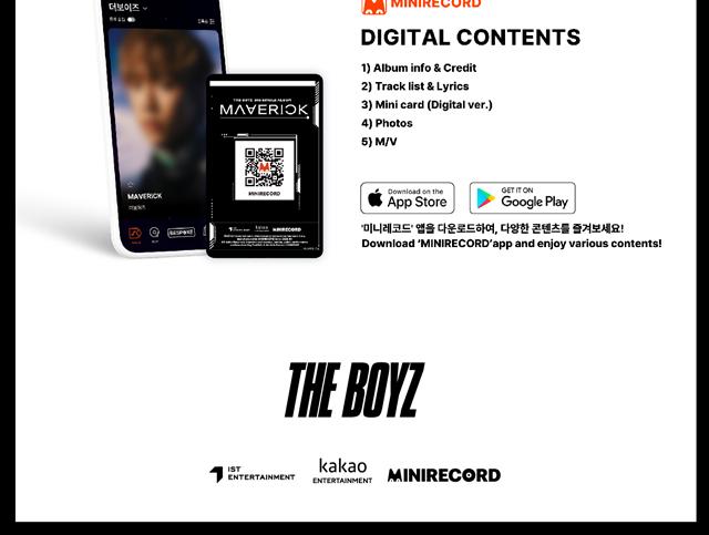 14rd Single Album MAVERICK Platform Ver.  THE BOYZ