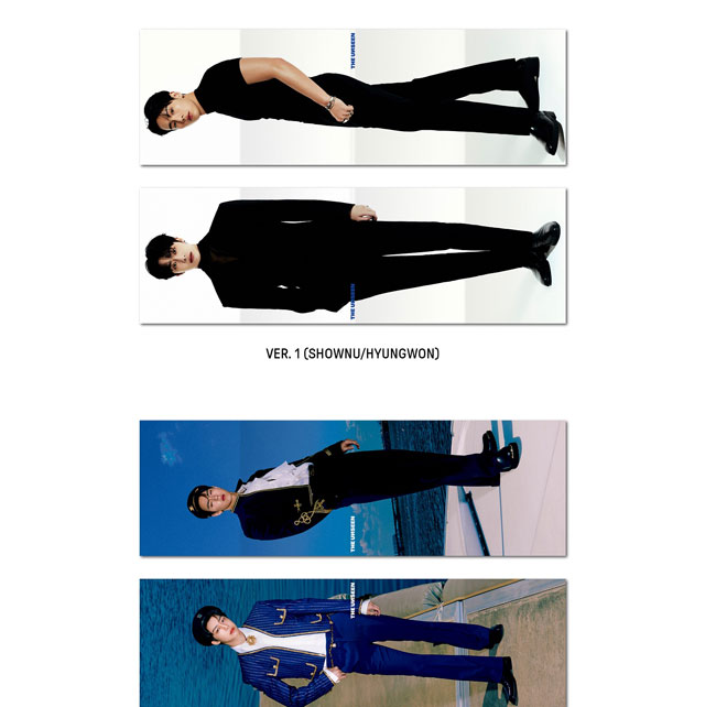 1ST MINI ALBUM THE UNSEEN VER.3 SHOWNU X HYUNGWON MONSTA X