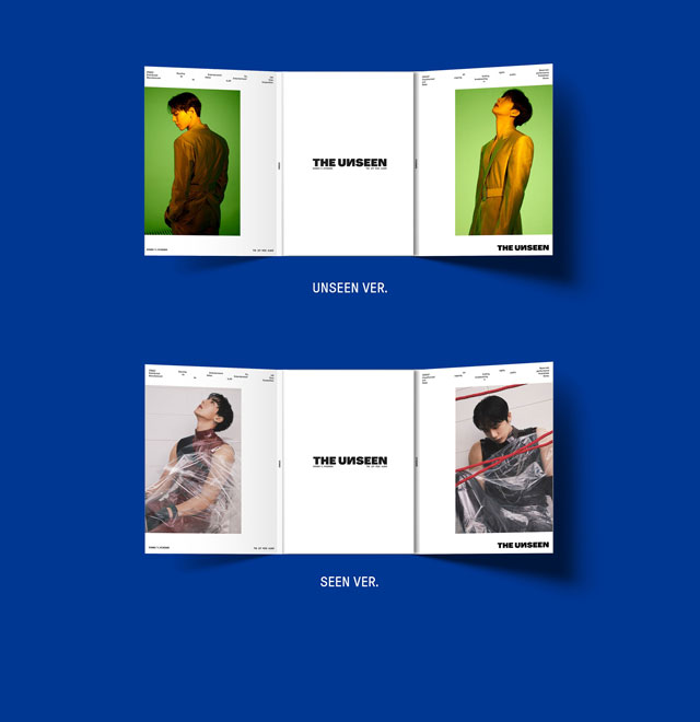 3ST MINI ALBUM THE UNSEEN UNSEEN ALBUM UNSEEN ver. *̸ SHOWNU X HYUNGWON MONSTA X