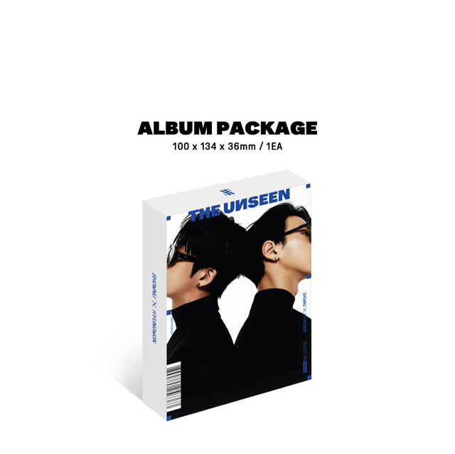 3ST MINI ALBUM THE UNSEEN KIT ALBUM SHOWNU X HYUNGWON MONSTA X