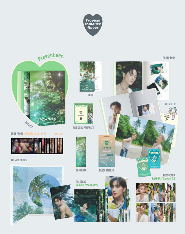 THE BOYZ 2ND FULL ALBUM PHANTASY Pt.4 Christmas In August Holiday ver. THE BOYZ