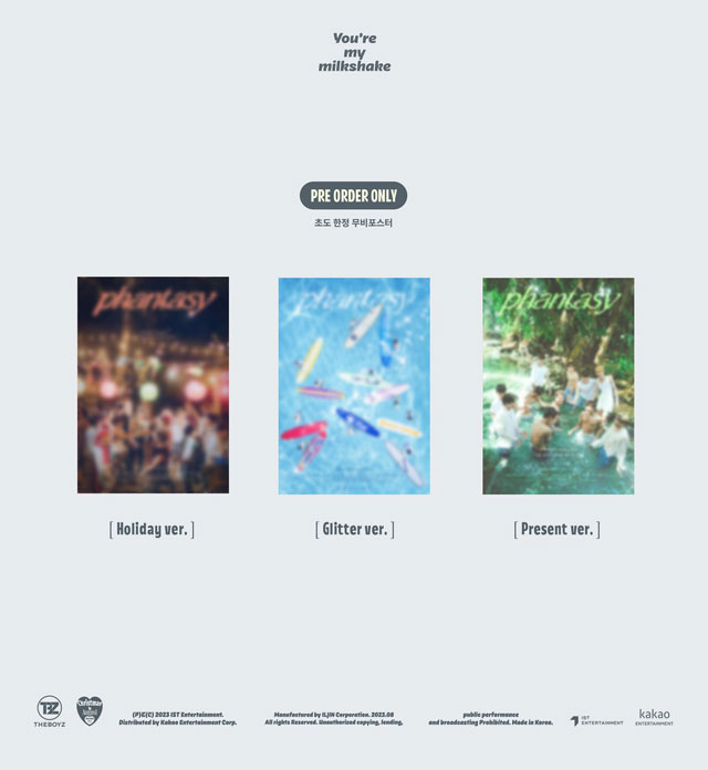 THE BOYZ 2ND FULL ALBUM PHANTASY Pt.5 Christmas In August Holiday ver. THE BOYZ