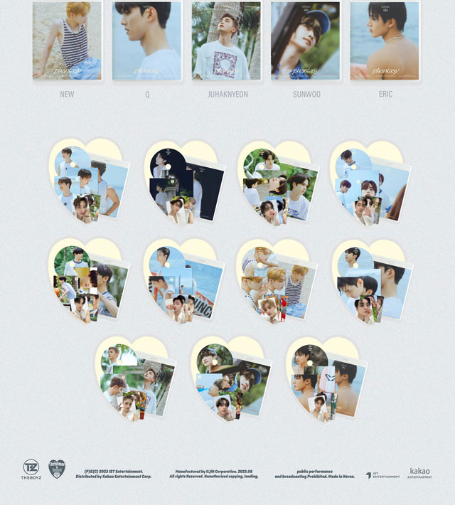 2ND FULL ALBUM PHANTASY Pt.2 Christmas In August DVD ver. SANGYEON ver. THE BOYZ