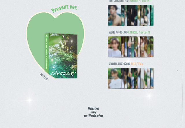 2ND FULL ALBUM PHANTASY Pt.4 Christmas In August PLATFORM ver. Glitter ver. THE BOYZ