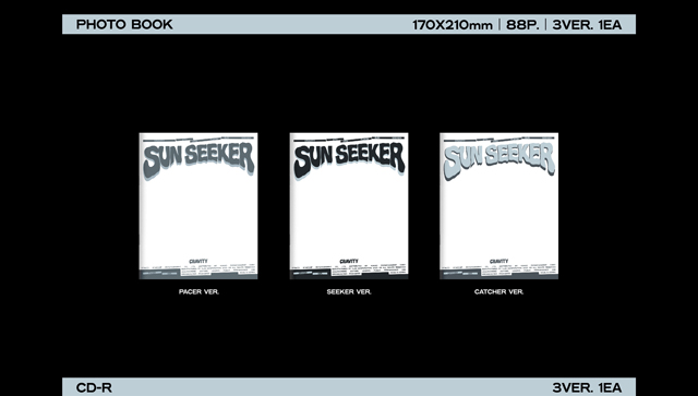 8TH MINI ALBUM SUN SEEKER PACER VER. CRAVITY