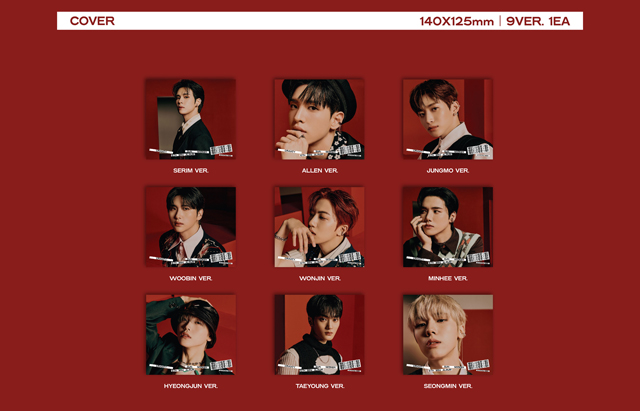 7TH MINI ALBUM SUN SEEKER DIGIPACK VER. SERIM VER. CRAVITY