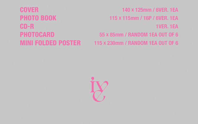 IVE THE 3st EP I'VE MINE Digipack Ver. 楸 ver. IVE
