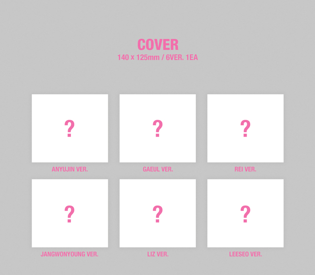 IVE THE 4st EP I'VE MINE Digipack Ver. 楸 ver. IVE