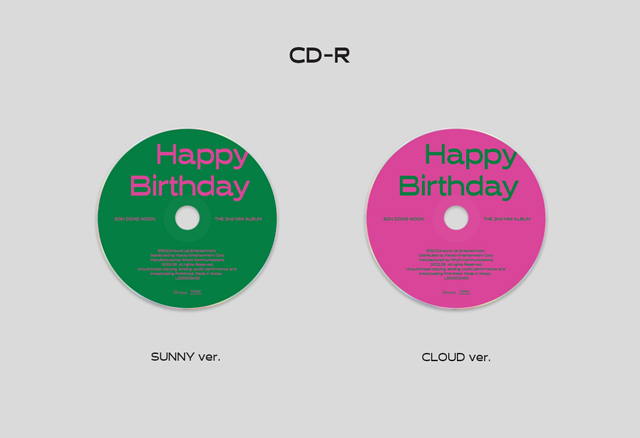 SON DONG WOON THE 9nd MINI ALBUM [Happy Birthday]/SON DONG WOON