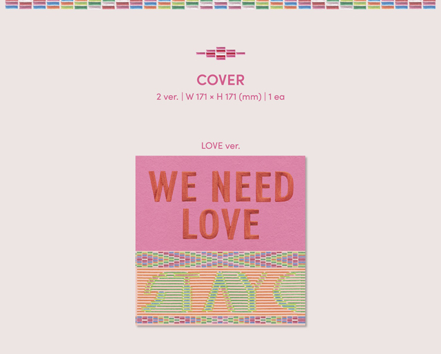 STAYC 5RD SINGLE ALBUM WE NEED LOVELOVE ver./STAYC