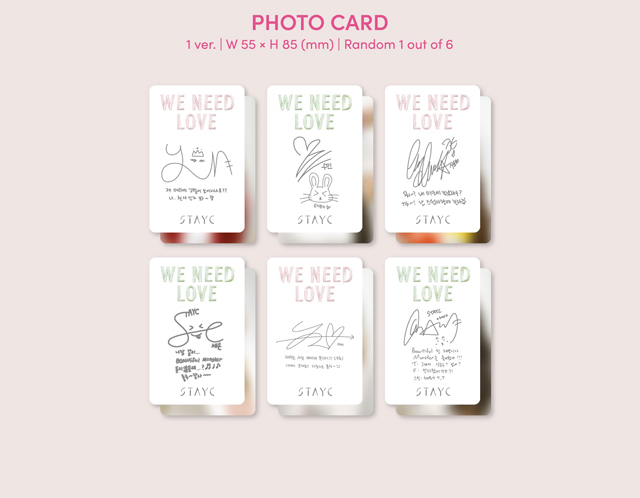 9RD SINGLE ALBUM:WE NEED LOVE [Digipack Ver.] []/STAYC