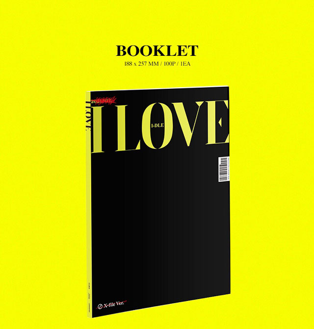 (G)I-DLE MINI ALBUM/ I loveX-File ver/(G)I-DLE