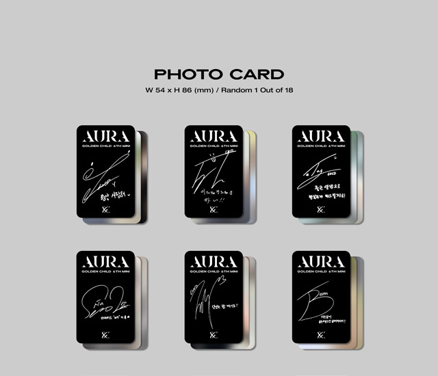 11th MINI ALBUM[AURA] Compact Ver./Golden Child