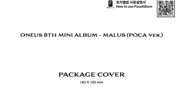 8th MINI ALBUM / MALUS (POCA ver.)/ONEUS