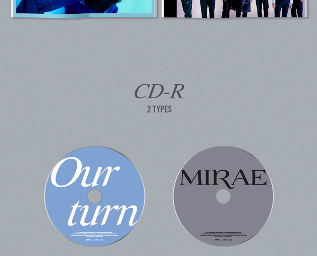 Ourturn - MIRAE 8th Mini Album (Drip ver.)/MIRAE(̤辯ǯ)