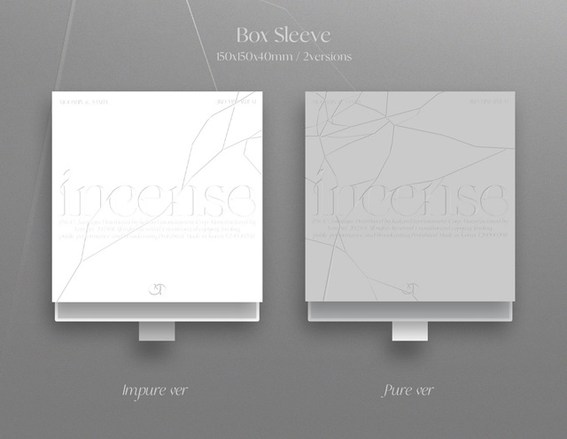 4RD MINI ALBUM / INCENSE (IMPURE Ver.)/MOONBIN&SANHA(ASTRO)
