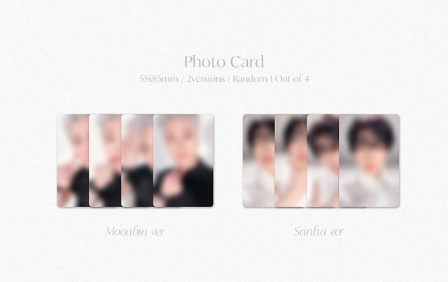 MOONBIN&SANHA(ASTRO) 8RD MINI ALBUM/ INCENSE (Moonbin ver.)/MOONBIN&SANHA(ASTRO)