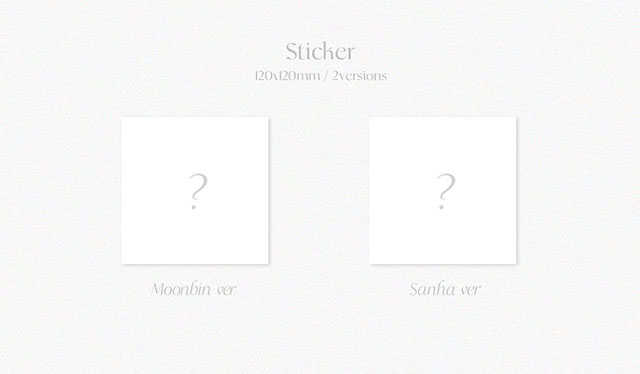 MOONBIN&SANHA(ASTRO) 9RD MINI ALBUM/ INCENSE (Moonbin ver.)/MOONBIN&SANHA(ASTRO)
