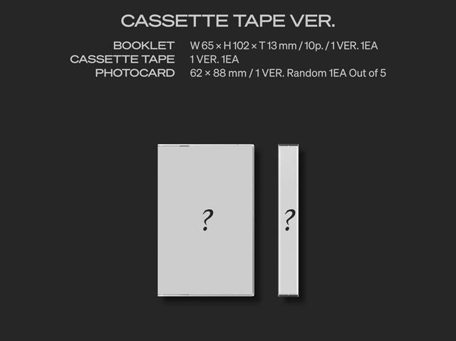 13TH MINI ALBUM[REASON]_CASSETTE TAPE Ver./MONSTA X