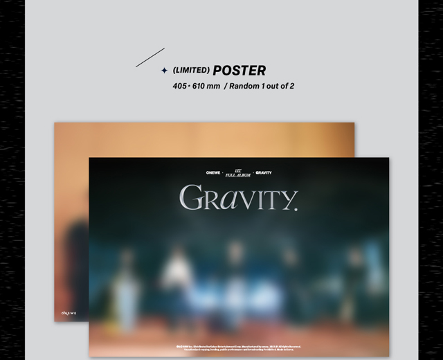 15ST ENGLISH FULL ALBUM / GRAVITY/ONEWE