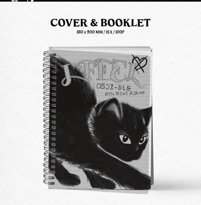 7TH MINI ALBUM  I feel Cat Ver./(G)I-DLE